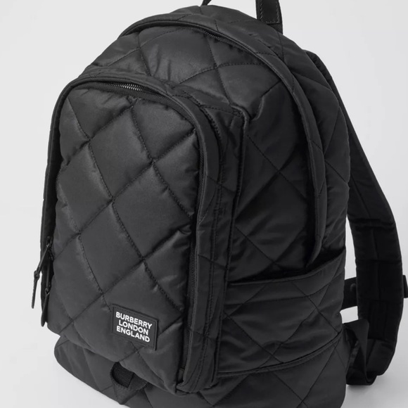 Burberry Diamond Quilted Backpack - Picture 3 of 3